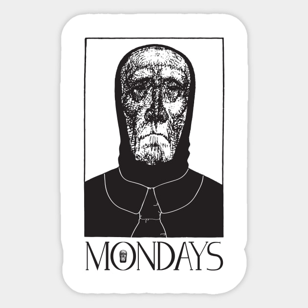 Monday Sticker by edgarcat